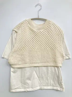 ZARA/ザラ/その他トップス/トップス/ホワイト/EUR M/USA M/ MEX 28