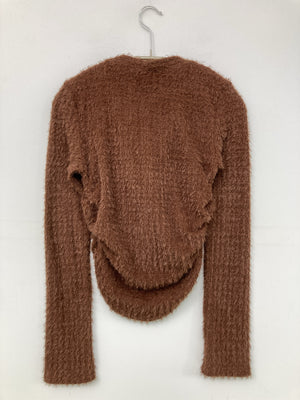 ニット/セーター/トップス/ブラウン