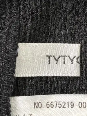 TYTYCLAPPY/Tシャツ/カットソー/トップス/ブラック/M