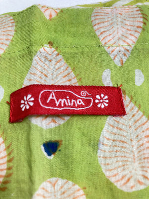 Amina/アミナ/ワンピース/ワンピース/ドレス/ライトグリーン