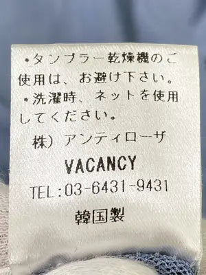 VACANCY/ヴァカンシー/Tシャツ/カットソー/トップス/ブルー/FREE