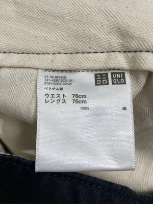 UNIQLO/ユニクロ/その他パンツ/パンツ/ブラック/W76 L76