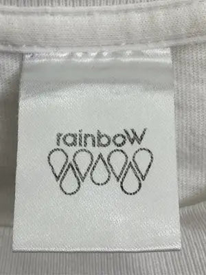 RAINBOW/Tシャツ/カットソー/トップス/ホワイト