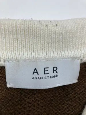 AER/ニット/セーター/トップス/ブラウン