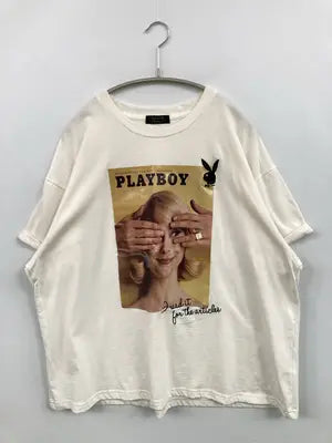 PLAYBOY Bunny/Tシャツ/カットソー/トップス/ホワイト/FREE