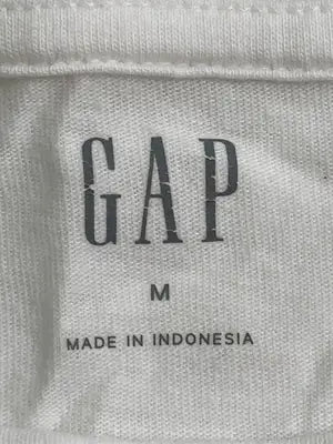 GAP/ギャップ/Tシャツ/カットソー/トップス/ホワイト/M