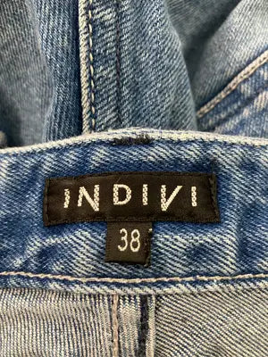 INDIVI/インディヴィ/デニムパンツ/パンツ/ブルー/38