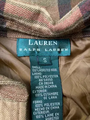 LAUREN RALPH LAUREN
/ローレン/シャツ/ブラウス/トップス/ブラウン/S