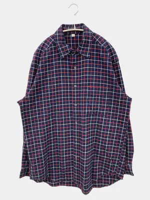 UNIQLO/ユニクロ/シャツ/ブラウス/トップス/ネイビー/L