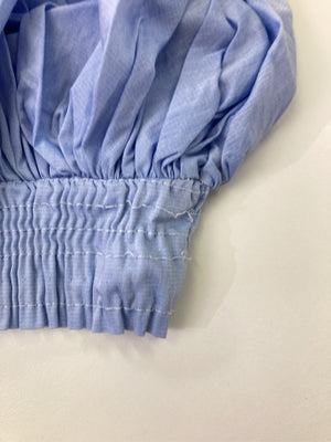 Clice de Paris/クリシェドゥパリ/シャツ/ブラウス/トップス/スカイブルー/ONE