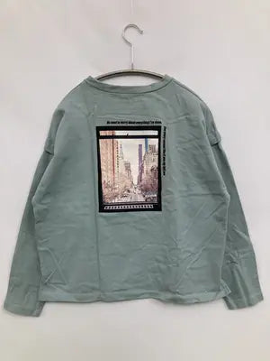 THE SHOP TK/ザショップティーケー/Tシャツ/カットソー/トップス/ライトグリーン/M