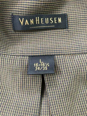 VAN HEUSEN/ヴァンヒューゼン/シャツ/ブラウス/トップス/ブラウン/L