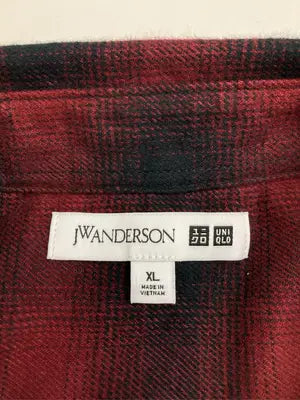 UNIQLO JW Anderson/ユニクロジェイダブリューアンダーソン/シャツ/ブラウス/トップス/レッド/XL