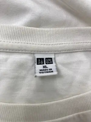 UNIQLO/ユニクロ/Tシャツ/カットソー/トップス/ホワイト/XL