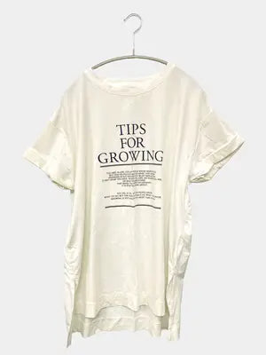 BAYFLOW/ベイフロー/Tシャツ/カットソー/トップス/ホワイト/F