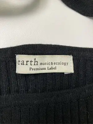 earth music&ecology/アースミュージックアンドエコロジー/ニット/セーター/トップス/ブラック/F