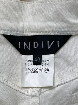 INDIVI/インディヴィ/その他パンツ/パンツ/ホワイト/40