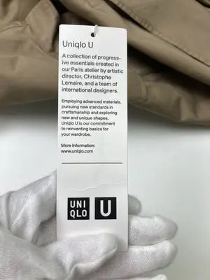 UNIQLO U/ユニクロユー/シャツ/ブラウス/トップス/ベージュ/L