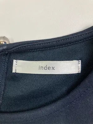 index/インデックス/Tシャツ/カットソー/トップス/ブラック/S