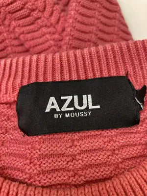 AZUL by MOUSSY/アズールバイマウジー/ニット/セーター/トップス/ピンク/S