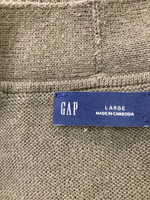 GAP/ギャップ/カーディガン/ボレロ/トップス/グリーン/L