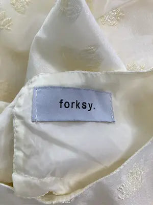 forksy./フォルクシー/ワンピース/ワンピース/ドレス/アイボリー/FREE