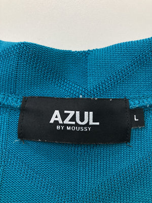 AZUL/アズール/カーディガン/ボレロ/トップス/ブルー/L