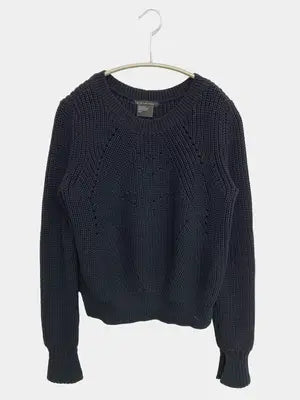 ARMANI EXCHANGE/アルマーニエクスチェンジ/ニット/セーター/トップス/ブラック/S