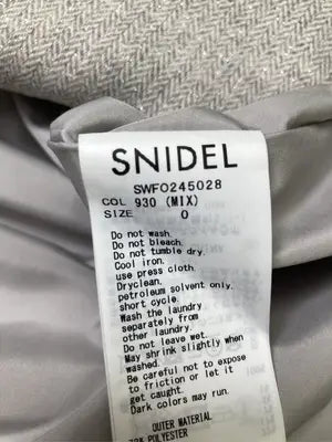 SNIDEL/スナイデル/ワンピース/ワンピース/ドレス/ベージュ/0