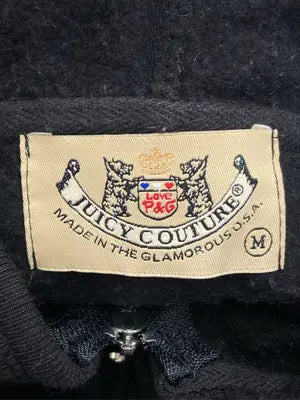 JUICY COUTURE/ジューシークチュール/パーカー/トップス/ブラック/M