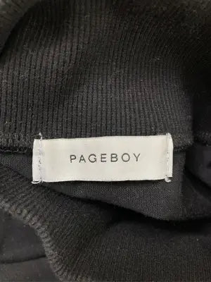 PAGEBOY/ページボーイ/Tシャツ/カットソー/トップス/ブラック/F