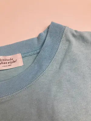 Attitude makes style!/アティチュードメイクススタイル/スウェット/トップス/スカイブルー/F