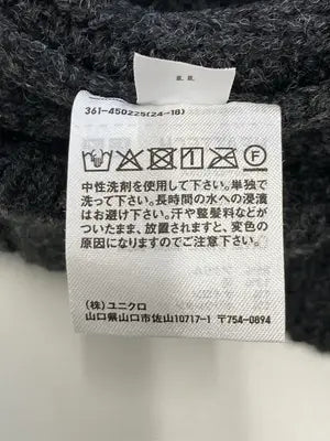 UNIQLO/ユニクロ/ニットキャップ/ビーニー/帽子/ブラック/ONE SIZE