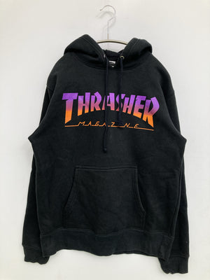 THRASHER/スラッシャー/パーカー/トップス/ブラック/m