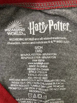 Harry Potter/ハリーポッター/Tシャツ/カットソー/トップス/グレー/S