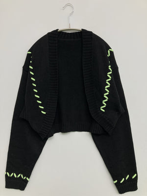 miette/ミエット/カーディガン/ボレロ/トップス/ブラック/F