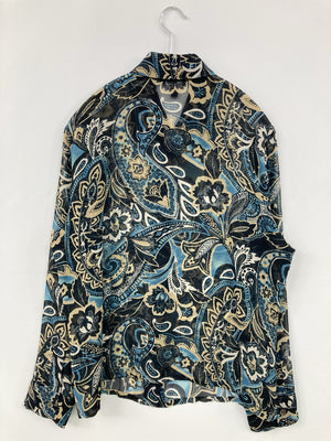 BRUNO PIATTELLI/ブルーノピアッテリ/シャツ/ブラウス/トップス/ブルー/44