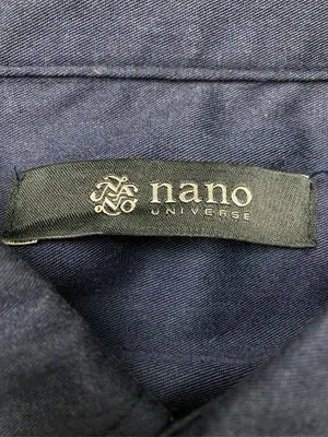nano UNIVERSE/ナノユニバース/シャツ/ブラウス/トップス/ネイビー/M