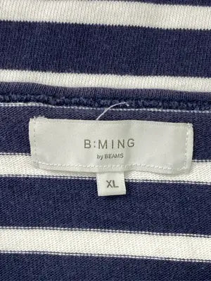 B:MING/ビーミング/Tシャツ/カットソー/トップス/ネイビー/XL