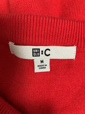 UNIQLO/ユニクロ/ニット/セーター/トップス/レッド/M