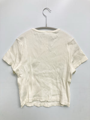 UNIQLO/ユニクロ/Tシャツ/カットソー/トップス/ホワイト/L