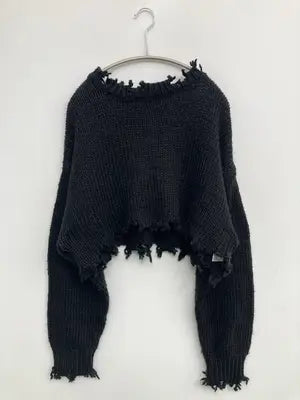 W.W.G/フーズフーギャラリー/ニット/セーター/トップス/ブラック/F