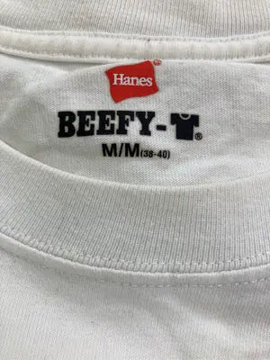 Hanes/ヘインズ/Tシャツ/カットソー/トップス/ホワイト/M
