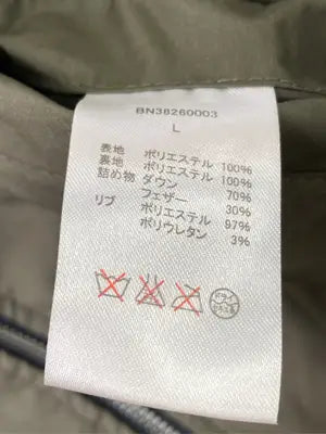 BACK NUMBER/バックナンバー/MA-1/ジャケット/アウター/カーキ/L