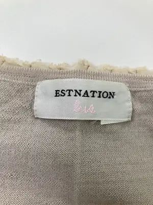 ESTNATION/エストネーション/カーディガン/ボレロ/トップス/ベージュ/38