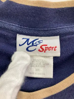 M&C Sport/エムアンドシースポーツ/Tシャツ/カットソー/トップス/ネイビー/xxl