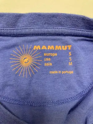 MAMMUT/マムート/Tシャツ/カットソー/トップス/ブルー/M