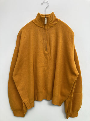 nemne/ネンネ/ニット/セーター/トップス/オレンジ/F