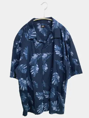 UNIQLO/ユニクロ/シャツ/ブラウス/トップス/ネイビー/L