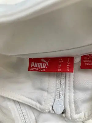 PUMA/プーマ/ジャージ/トラックジャケット/トップス/ホワイト/US S
